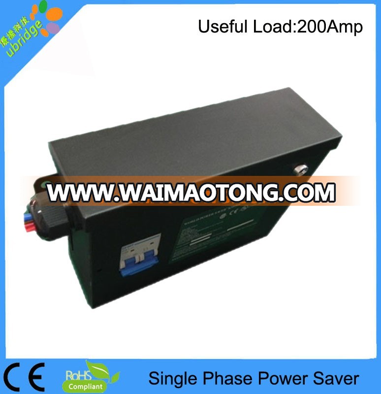 Single Phase Power Saver/Energy Saver/Power Electric Saver with Useful Load 200AMP