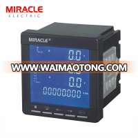 Single Phase Panel Mounted LCD Display Digital Electric Power Meter AC Voltmeter