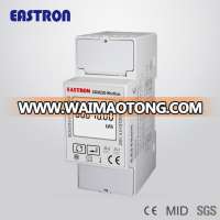 0.5~100A 230V SDM220Modbus Single phase Din Rail digital RS485 power analyzer,energy kWh meter